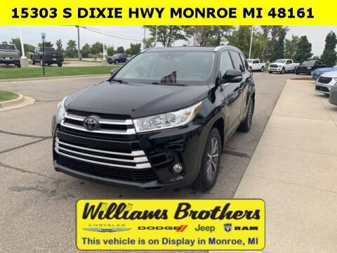 2018 Toyota Highlander for sale at Williams Brothers Pre-Owned Monroe in Monroe MI