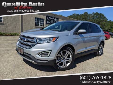 2016 Ford Edge for sale at Quality Auto of Collins in Collins MS