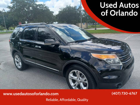 2012 Ford Explorer for sale at Used Autos of Orlando in Orlando FL