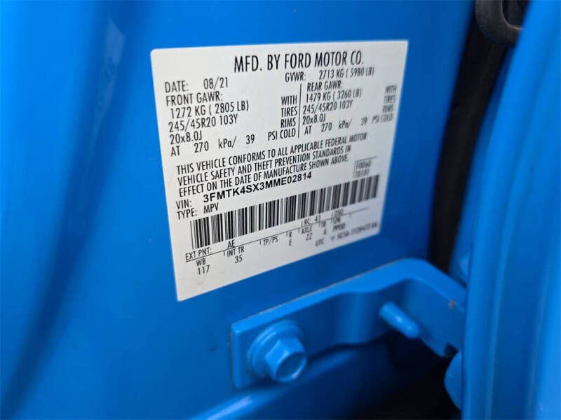 2021 Ford Mustang Mach-E GT