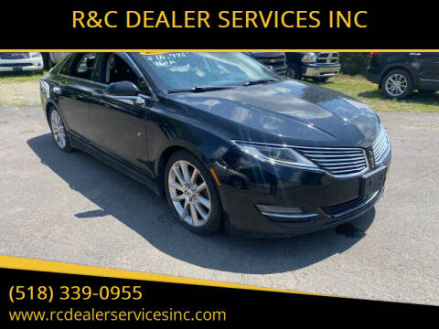 2016 Lincoln MKZ for sale at R&C DEALER SERVICES INC in Cohoes NY