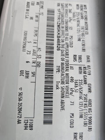 2019 Ford Transit 250