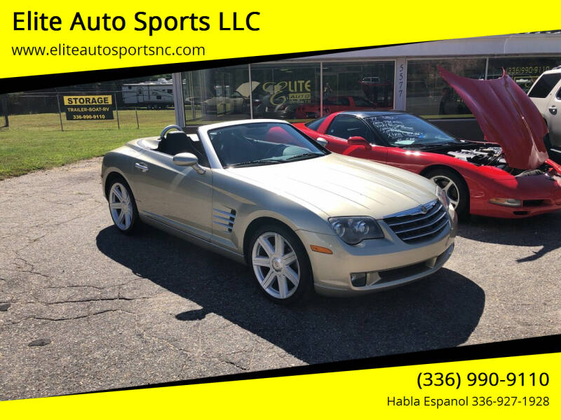 2007 Chrysler Crossfire for sale at Elite Auto Sports LLC in Wilkesboro NC