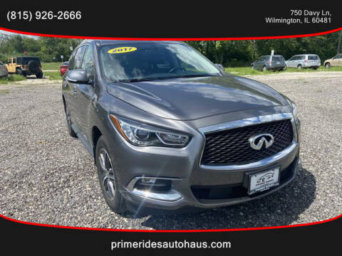2017 Infiniti QX60 for sale at Prime Rides Autohaus in Wilmington IL