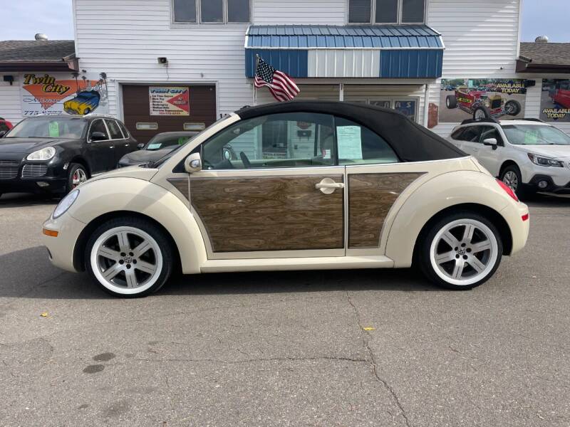 2006 Volkswagen New Beetle Convertible for sale at Twin City Motors in Grand Forks ND