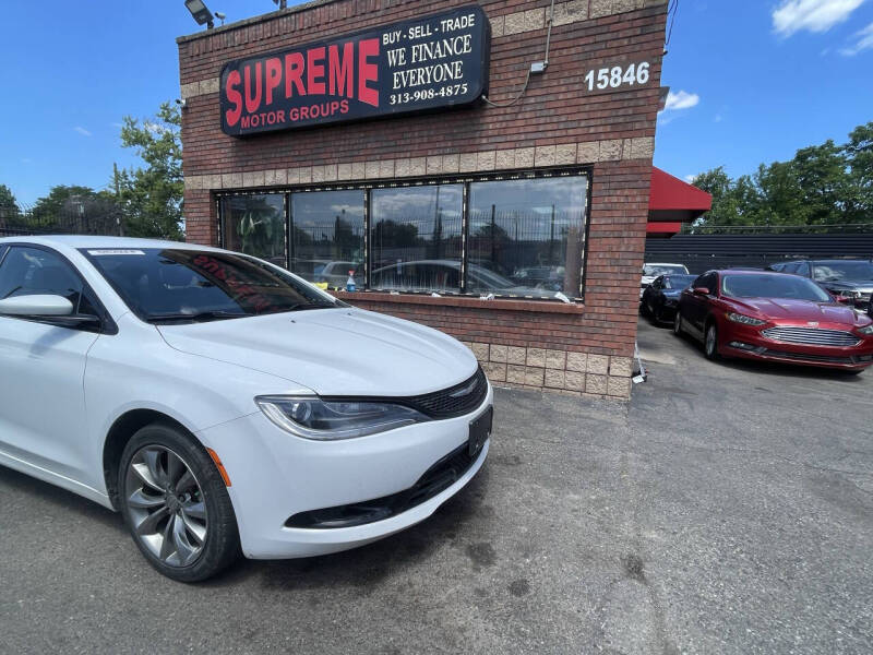 2015 Chrysler 200 S