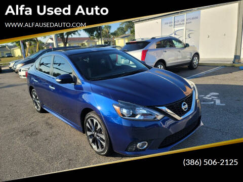 2016 Nissan Sentra for sale at Alfa Used Auto in Holly Hill FL