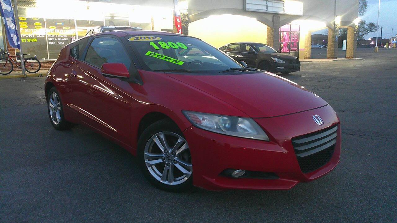 2012 Honda CR-Z for sale at Z Auto Sport LLC in Xenia, OH