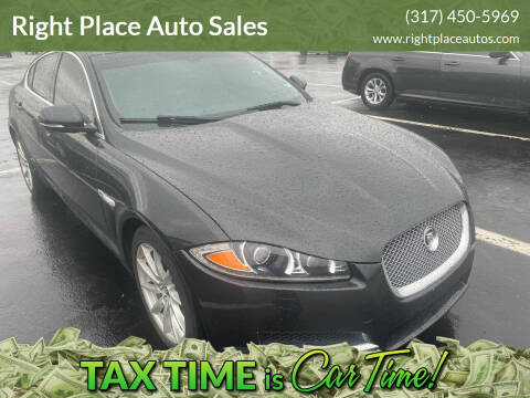 2013 Jaguar XF for sale at Right Place Auto Sales in Indianapolis IN