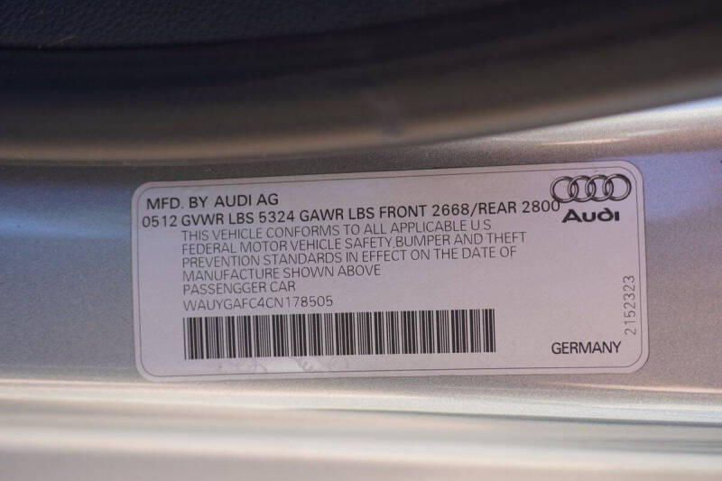2012 Audi A7 3.0T quattro Premium Plus