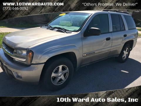 2003 Chevrolet TrailBlazer for sale at 10th Ward Auto Sales, Inc in Chicago IL