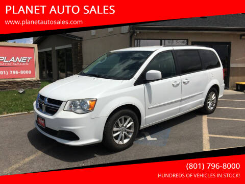 2016 Dodge Grand Caravan for sale at PLANET AUTO SALES in Lindon UT
