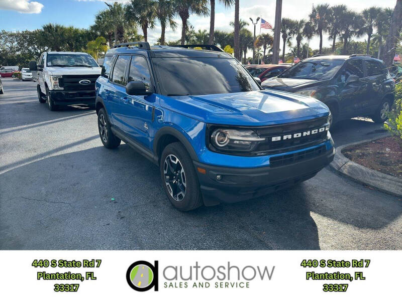 2022 Ford Bronco Sport for sale at AUTOSHOW SALES & SERVICE in Plantation FL