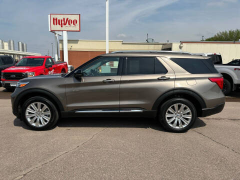 2021 Ford Explorer Hybrid for sale at Jensen's Dealerships in Sioux City IA