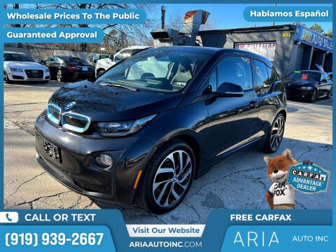 2014 BMW i3 for sale at Aria Auto Inc. in Raleigh NC