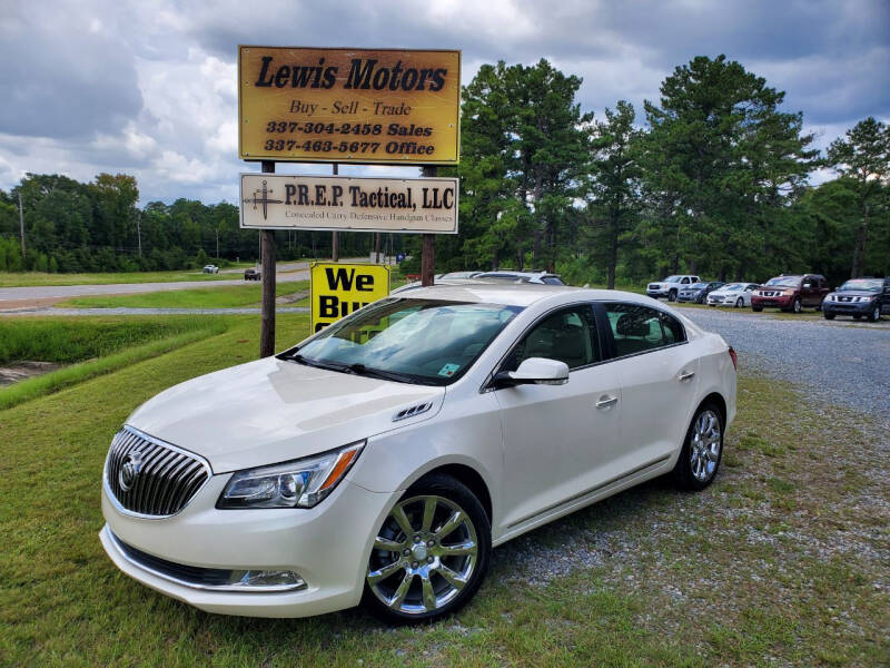 2014 Buick LaCrosse for sale at Lewis Motors LLC in Deridder LA