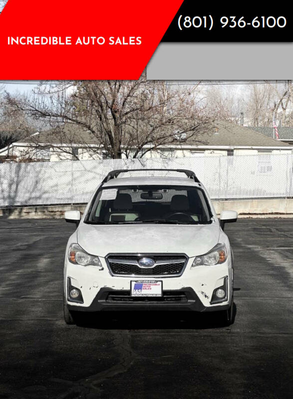 2016 Subaru Crosstrek for sale at INCREDIBLE AUTO SALES in Bountiful UT