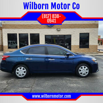 2016 Nissan Sentra for sale at Wilborn Motor Co in Fort Worth TX