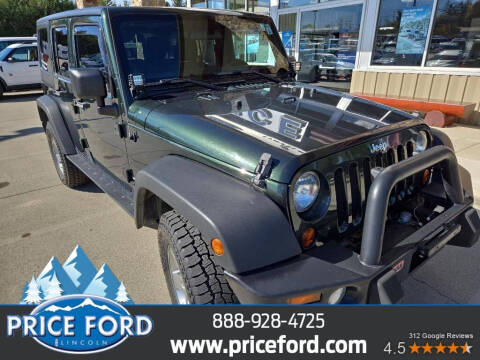 2012 Jeep Wrangler Unlimited for sale at Price Ford Lincoln in Port Angeles WA