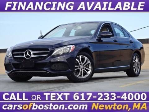 2016 Mercedes-Benz C-Class for sale at CARS OF BOSTON in Newton MA