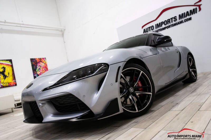 2022 Toyota GR Supra for sale at AUTO IMPORTS MIAMI in Fort Lauderdale FL