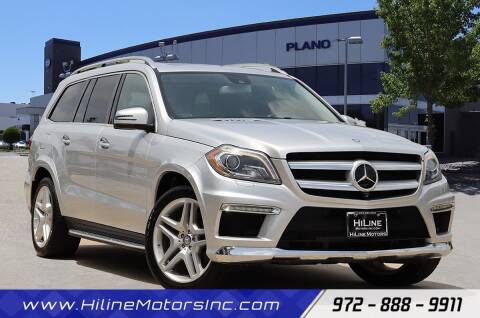 2015 Mercedes-Benz GL-Class for sale at HILINE MOTORS in Plano TX