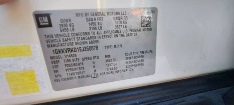 2014 GMC Acadia SLT-1