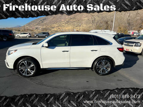 2020 Acura MDX for sale at Firehouse Auto Sales in Springville UT