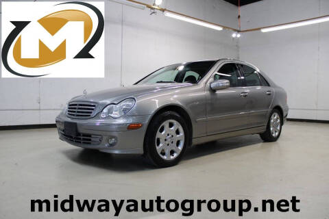 2005 Mercedes-Benz C-Class for sale at Midway Auto Group in Addison TX