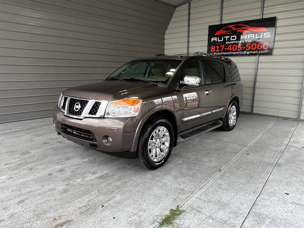 2015 Nissan Armada for sale at Auto Haus Imports in Grand Prairie, TX