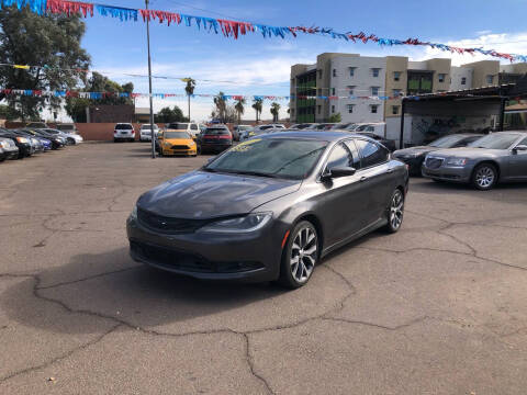 2015 Chrysler 200 for sale at Valley Auto Center in Phoenix AZ