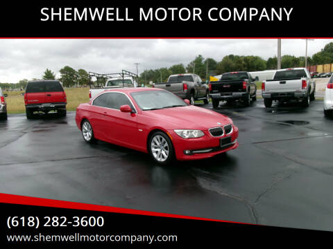 2012 BMW 3 Series for sale at SHEMWELL MOTOR COMPANY in Red Bud IL