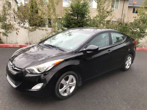2012 Hyundai Elantra for sale at Premier Auto LLC in Vancouver WA