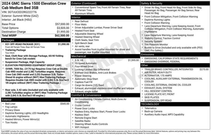 2024 GMC Sierra 1500