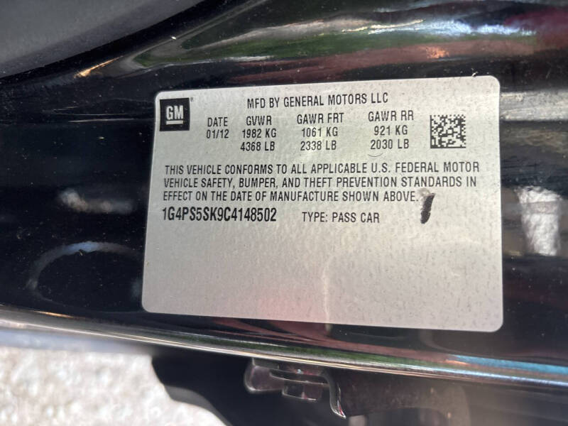 2012 Buick Verano Leather Group