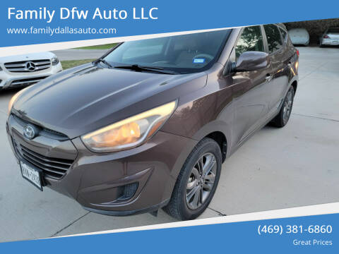 2014 Hyundai Tucson for sale at Family Dfw Auto LLC in Dallas TX