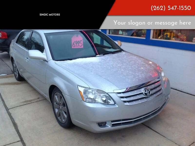 2005 Toyota Avalon for sale at Sindic Motors in Waukesha WI