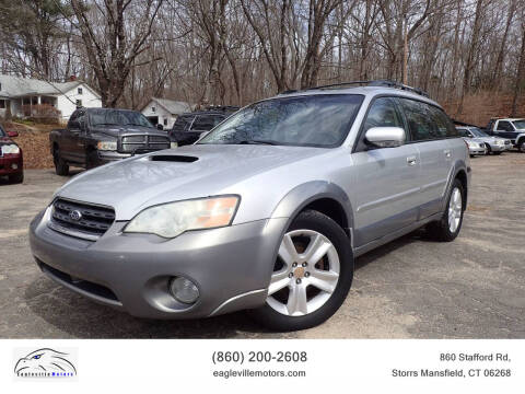 2006 Subaru Outback for sale at EAGLEVILLE MOTORS LLC in Storrs Mansfield CT