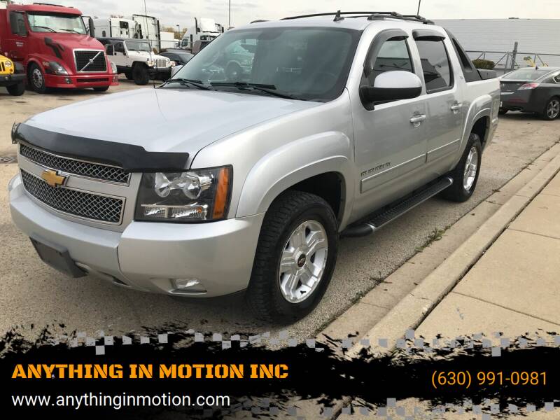 2011 Chevrolet Avalanche for sale at ANYTHING IN MOTION INC in Bolingbrook IL