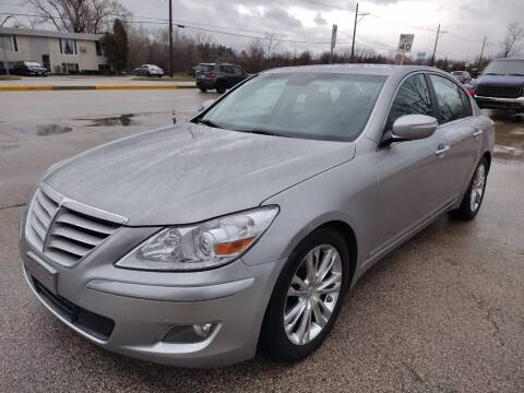 2011 Hyundai Genesis for sale at GLOBAL AUTOMOTIVE in Grayslake IL