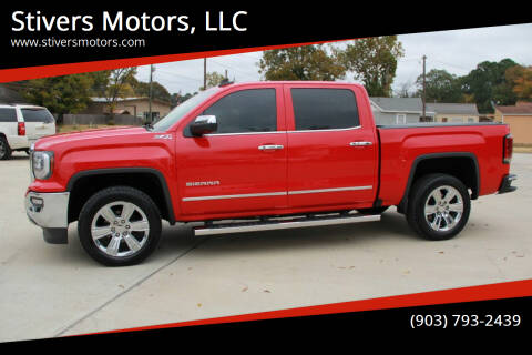 2016 GMC Sierra 1500 for sale at Stivers Motors, LLC in Nash TX