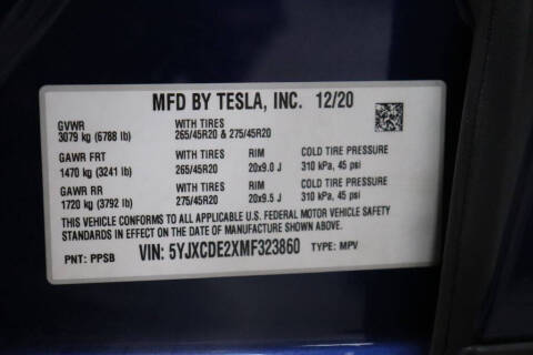 2021 Tesla Model X Long Range Plus
