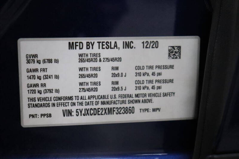 2021 Tesla Model X Long Range Plus