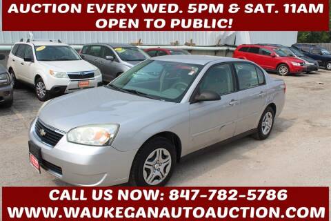 2007 Chevrolet Malibu for sale at Waukegan Auto Auction in Waukegan IL