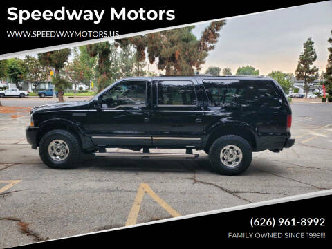 2004 Ford Excursion for sale at Speedway Motors in Glendora CA