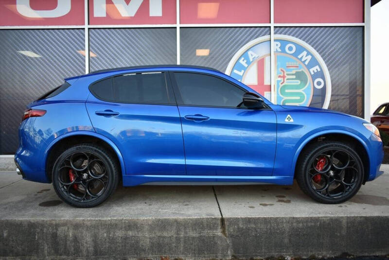 Used 2023 Alfa Romeo Stelvio Quadrifoglio with VIN ZASPAKEV7P7D58765 for sale in Strongsville, OH