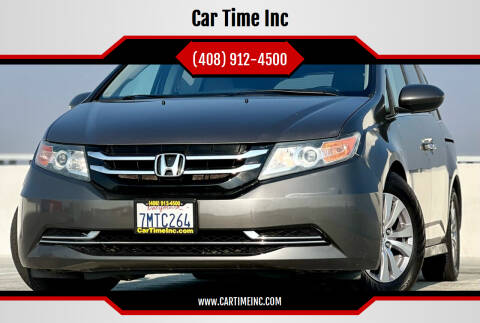 2015 Honda Odyssey for sale at Car Time Inc in San Jose CA