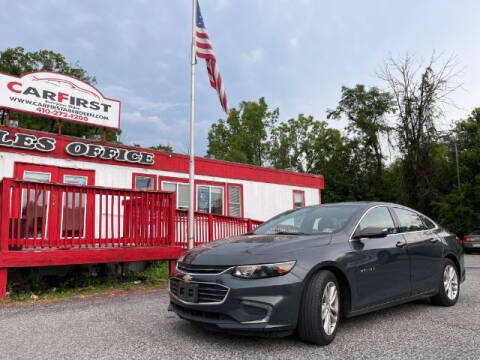 2016 Chevrolet Malibu for sale at CARFIRST ABERDEEN in Aberdeen MD