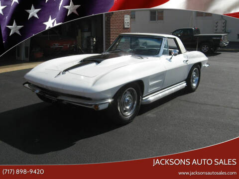 1963 Chevrolet Corvette for sale at Jacksons Auto Sales in Landisville PA
