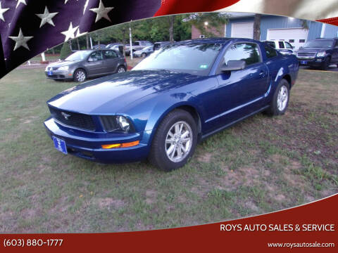 2006 Ford Mustang for sale at Roys Auto Sales & Service in Hudson NH